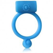 Кольцо эрекционное с вибрацией, EE-10154, бренд Bior Toys, из материала силикон