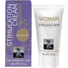 Hot «Shiatsu Woman Stimulation Cream» возбуждающий крем «Мечты Гейши» для женщин, объем 50 мл, 50 мл.