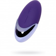 Силиконовый женский клиторальный вибратор «Layon Purple Pleasure» премиум класса, цвет фиолетовый, Satisfyer J2018-27-5, длина 9.5 см., со скидкой