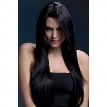 Женский длинный парик «Опасная Леди», цвет черный, размер OS, 03869 Fever, из материала синтетика, длина 71 см.