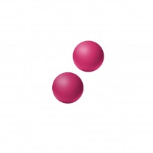 Вагинальные шарики без сцепки «Lexy Large» из коллекции Emotions от Lola Toys, цвет розовый, INS4016-02Lola, из материала силикон, диаметр 3 см., со скидкой