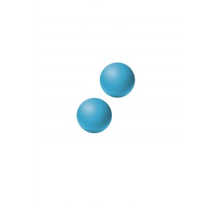 Силиконовые вагинальные шарики для женщин Emotions «Lexy Small», цвет голубой, Lola Toys INS4014-03Lola, диаметр 2.4 см., со скидкой