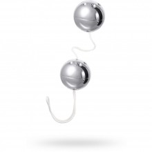 Шарики вагинальные «Silver Balls», цвет серебристый, Gopaldas 7334S-PLBXSC, диаметр 3.5 см., со скидкой