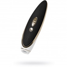 Женский вибратор «Luxury Haute Couture» с вакуум-волновым бесконтактным стимулятором, цвет черный, Satisfyer INS016556, длина 19.2 см., со скидкой