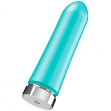 Стильный перезаряжаемый мини-вибратор для женщин «Bam», цвет голубой, VeDo 5960430000, из материала Силикон, длина 9.5 см.