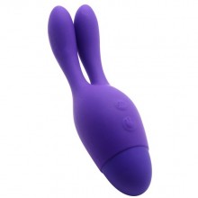 Вибратор с ушками INDULGENCE Dream Bunny, фиолетовый, Howells 174205purHW, длина 15 см.
