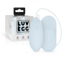 Многофункциональное виброяйцо «Luv Egg» с дистанционным управлением, цвет голубой, EDC Collections LUV001BLU, из материала Силикон, длина 7 см.