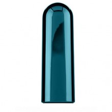 Мощная мультискоростная вибропуля «Glam» от компании California Exotic Novelties, цвет голубой, SE-4406-04-3, длина 9 см., со скидкой
