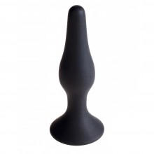 Втулка анальная «Anal Pleasure», цвет черный, длина 95 мм, диаметр 28 мм, SEM-55040, длина 9.5 см., со скидкой