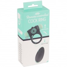 Перезаряжаемое эрекционное кольцо для пениса с вибрацией и пультом ДУ «Remote Controlled Cock Ring», цвет черный, You 2 Toys 5952760000, бренд Orion, из материала силикон, длина 6.5 см.