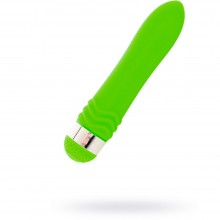 Sexus Funny Five классический женский вибратор, цвет зеленый, длина 14 см, 931008-7, из материала пластик АБС, длина 14 см., со скидкой